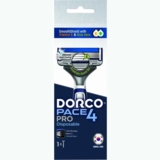 Бритва одноразовая Dorco Pace4 Pro 4 лезвия, 1 шт. - Pampik