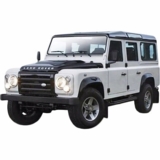Автомодель Bburago Land Rover Defender 110 1:32 в асортименті (18-43029) - Pampik - 8