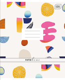 Набір учнівських зошитів Interdruk Premium Terrazzo, лінія, А5+, 48 аркушів, 4 шт. (339492-4) - Pampik - 3