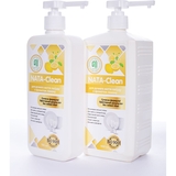 Засіб для ручного миття посуду Nata-Clean з ароматом лимону, з дозатором, 500 мл - Pampik - 4