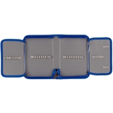 Пенал твердий Smart HP-04 Football, 13х21х4 см, синій (533298) - Pampik - 3