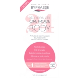 Смужки для депіляції ніг та тіла Byphasse холодний віск для чутливої шкіри 24 шт. - Pampik