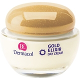 Крем дневной омолаживающий Dermacol Gold Elixir Rejuvenating Caviar Day Cream SPF 10, 50 мл - Pampik