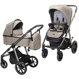 Коляска Espiro Bueno 2022 309 Charming Beige, універсальна 2 в 1, бежева (205132) - Pampik