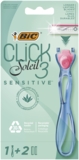 Станок для бритья женский BIC Miss Soleil Click Sensitive, с 2 сменными картриджами - Pampik - 3