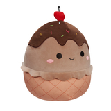 Мягкая игрушка Squishmallows Шоколадное мороженое Марта, 30 см (SQCR04146) - Pampik - 2