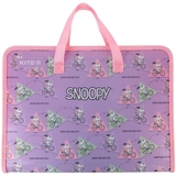 Папка-портфель Kite Peanuts Snoopy на молнии A4 (SN22-202) - Pampik