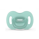 Пустышка силиконовая Suavinex, анатомическая, 6-18 месяцев, зеленая (307252) - Pampik