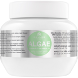 Маска для волос Kallos Cosmetics Algae Mask увлажняющая с экстрактом водорослей и оливковым маслом, 275 мл - Pampik