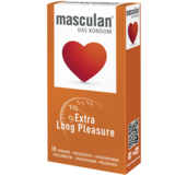 Презервативи Masculan Extra Long Pleasure, продовжують задоволення, 10 шт. - Pampik