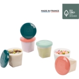 Набор контейнеров Babymoov Biosourced, 250 мл, 6 шт., разноцветные (A004318) - Pampik - 2