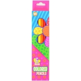 Олівці кольорові Yes Happy colors, 6 кольорів(290400) - Pampik