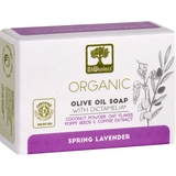 Мыло для тела и лица BIOselect Organic Olive Oil Soap Spring Lavender 80 г - Pampik
