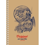 Блокнот для записей Student Craft animal series cat А6, без линовки, спираль, 80 л. (A6-SC-080-6074) - Pampik