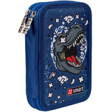 Пенал твердий Smart HP-01 Dino, 13х21х4 см, синій (533285) - Pampik