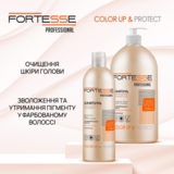 Шампунь Fortesse Professional Color Up & Protect Стійкість кольору, для фарбованого волосся, з дозатором,1 л - Pampik - 3