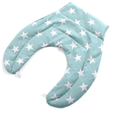 Грілка-компрес без коміру Ideia Зірка, із зерном пшениці, 46x44x24 см, м'ятний (8-30290) - Pampik