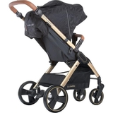 Прогулочная коляска El Camino Dynamic Pro Me 1053G Special Black, черная (25482) - Pampik - 4