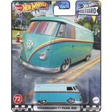 Колекційна модель машинки Hot Wheels Преміальні автівки Volkswagen T1 Panel Bus бірюзова (GJT68/HKF18) - Pampik