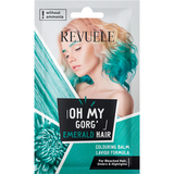 Бальзам для волосся Revuele Oh My Gorg Emerald Hair Colouring Balm, зелений, 25 мл - Pampik