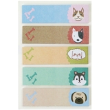 Закладки паперові ZiBi Kids Line Dogs з клейким шаром 44x12 мм 100 шт. (ZB.15101) - Pampik