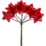 Декоративна зірочка Yes! Fun 37 см червона 9 шт. (974152) - Pampik