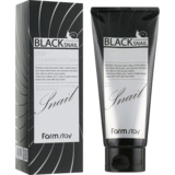 Пенка для лица FarmStay Black Snail Deep Cleansing Foam с муцином черной улитки 180 мл - Pampik - 2