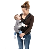 Сумка-переноска Bebe Confort GO 4, Black Chic, світло-сіра з чорним, (2675666210) - Pampik - 6