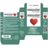 Презервативы Masculan Anatomic,Тип 4, анатомической формы 3 шт. - Pampik - 3