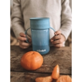 Поїльник-непроливайка Beaba 360°, блакитний, 340 мл (913572) - Pampik - 15