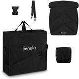Прогулянкова коляска Lionelo Cloe Black Onyx, чорна (LO-CLOE BLACK ONYX) - Pampik - 11