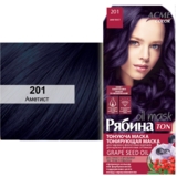 Тонуюча маска для волосся Acme Color Рябина Ton Oil Mask, відтінок 201 (Аметист), 30 мл - Pampik