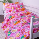 Комплект постельного белья MirSon Kids Time 17-0512 Bombs pink, детский - Pampik