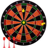 Магнітний дартс Johntoy Sports Active 42 см 6 дротиків (20250) - Pampik