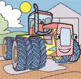 Водяна розмальовка Кристал Бук Гігантські машини, 8 сторінок (F00025008) - Pampik - 2