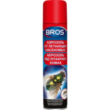 Аерозоль від літаючих та повзаючих комах Bros 250 мл - Pampik