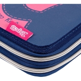 Пенал жесткий 1 Вересня HP-01 Big Ears, 13х21х4 см, синий с розовым (533436) - Pampik - 3