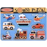 Звуковий пазл Melissa&Doug Машинки (MD725) - Pampik