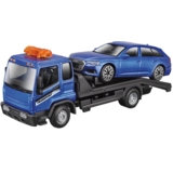 Игровой набор Bburago Эвакуатор с автомоделью Audi A6 Avant, синий (18-31418) - Pampik