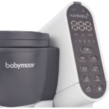 Пароварка-блендер Babymoov Nutribaby + 15 паучів для пюре, white (A001117_BF1) - Pampik - 3
