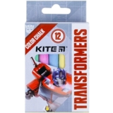 Мел цветной Kite Transformers Jumbo 12 шт. (TF21-075) - Pampik