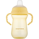 Кружка тренировочная Canpol babies First Cup Bonjour Paris, 250 мл, желтый (56/615_yel) - Pampik - 4