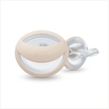 Пустышка ортодонтическая Nuk Mommy Feel, 0-9 мес., 2 шт., розовый/бежевый (3952562) - Pampik - 3