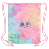 Сумка для взуття Offtop Кішечка 35 х 29 см рожева (880652) - Pampik