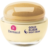 Крем нічний омолоджуючий Dermacol Gold Elixir Rejuvenating Caviar Night Cream, 50 мл - Pampik