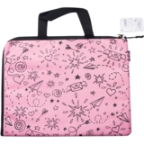 Папка школьная ZiBi Школа горизонтальная с ручками А4, розовая (ZB.705528-10) - Pampik