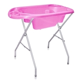 Ванночка анатомическая Lorelli с подставкой, розовая (24832) - Pampik - 2