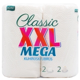 Бумажные полотенца Boni Classic XXL Mega, двухслойные, 2 рулона - Pampik
