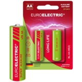 Батарейки Euroelectric AA LR6 1,5V, 2 шт. - Pampik