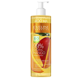 Гель для обличчя і тіла Eveline 99% Natural Mango 3 в 1 поживний відновлювальний 400 мл - Pampik
